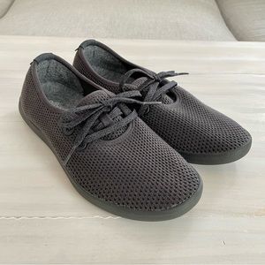 Allbirds Womens Tree Skippers Lace Up Comfort Washable Sneakers Dark Gray Size 8